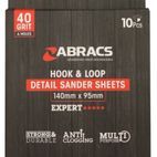 Abracs Hook &amp; Loop Detail Sanding Sheets additional 1
