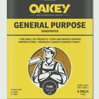 Oakey General Purpose Sandpaper 5 Pack additional 1