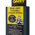 Oakey Dual-Grit Flexible Sanding Sponge - 90 x 65 x 25mm additional 2