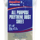 SupaDec All Purpose Polythene Dust Sheets additional 2