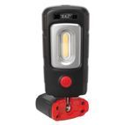 Sealey LED3601 Rechargeable 360° Inspection Lamp 3W COB + 1W LED Black Lithium-Polymer additional 6