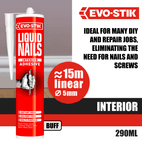 Evo-Stik 30614236 Liquid Nails Interior Adhesive additional 3