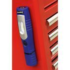 Sealey LED3602B Rechargeable 360° Inspection Lamp 7 SMD + 3W LED Blue Lithium-ion additional 10