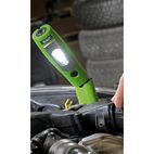 Sealey LED3602G Rechargeable 360° Inspection Lamp 7 SMD + 3W LED Green Lithium-ion additional 3