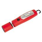 Sealey LED3602R Rechargeable 360° Inspection Lamp 7 SMD + 3W LED Red Lithium-ion additional 1