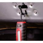 Sealey LED3606R Rechargeable 360° Inspection Lamp 24 SMD LED + 3W LED Red 2 x Lithium-ion additional 3