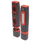 Sealey LED3606R Rechargeable 360° Inspection Lamp 24 SMD LED + 3W LED Red 2 x Lithium-ion additional 10