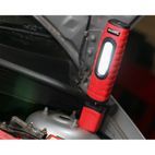 Sealey LED360PLUSR Rechargeable 360° Inspection Lamp 16 SMD LED + 3W LED Red 2 x Lithium-ion additional 2