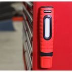 Sealey LED360PLUSR Rechargeable 360° Inspection Lamp 16 SMD LED + 3W LED Red 2 x Lithium-ion additional 8