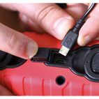 Sealey LED360R Rechargeable 360° Inspection Lamp 10 SMD LED + 3W LED Red Lithium-ion additional 7