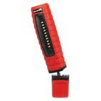 Sealey LED360R Rechargeable 360° Inspection Lamp 10 SMD LED + 3W LED Red Lithium-ion additional 10