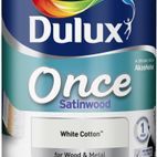 Dulux Once Satinwood 750ml additional 2