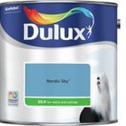 Dulux Silk Walls &amp; Ceilings Emultion Paint - 2.5L additional 12
