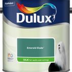 Dulux Silk Walls &amp; Ceilings Emultion Paint - 2.5L additional 40