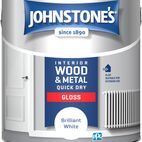 Johnstone's Quick Dry Gloss - Brilliant White additional 3