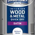 Johnstone's Quick Dry Satin - Brilliant White additional 2