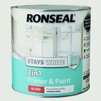 Ronseal Stay White 2in1 Primer &amp; Paint additional 2