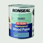 Ronseal 10 Year Weatherproof Satin Wood Paint additional 3
