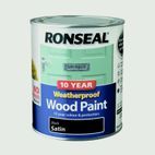 Ronseal 10 Year Weatherproof Satin Wood Paint additional 1