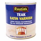 Rustins Polyurethane Satin Varnish 1L additional 2