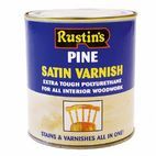 Rustins Polyurethane Satin Varnish 500ml additional 2