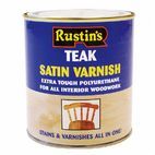 Rustins Polyurethane Satin Varnish 500ml additional 4