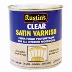 Rustins Polyurethane Satin Varnish 500ml additional 5