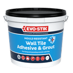 Evo-Stik Tile A Wall Waterproof Adhesive &amp; Grout for Ceramic &amp; Mosaic Tiles - White additional 2