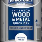 Johnstone's Quick Dry Primer Undercoat - Brilliant White additional 3