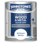 Johnstone's Quick Dry Primer Undercoat - Brilliant White additional 4