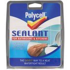 Polycell Sealant Strip Bathroom &amp; Kitchen - White additional 2