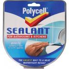 Polycell Sealant Strip Bathroom &amp; Kitchen - White additional 1