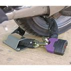 Sealey MCGA01 Motorcycle Ground Anchor - 4 Security Bolts additional 1