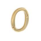 Securit Brass Numeral No.0 additional 1