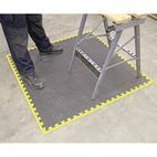Sealey MIC1218Y3 Interlocking EVA Foam Workshop Mat Set 1240 x 1825mm with Hi-Vis Edges additional 5