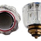 Oracstar Adapt-A-Tap Conversion Kit – Chrome Tap Heads with Brass Valves &amp; Washers additional 2