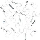 Securlec Cable Clips Round Pack of 100 additional 5