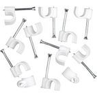 Securlec Cable Clips Round Pack of 100 additional 6