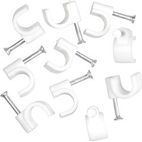 Securlec Cable Clips Round Pack of 100 additional 7
