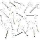 Securlec Cable Clips Round Pack of 100 additional 1