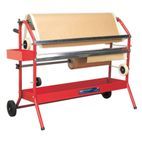 Sealey MK67 Masking Paper Dispenser 2 x 900mm Trolley additional 1