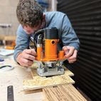 Triton 880W Trimmer Router 1/4" / 8mm TMNRTR additional 9