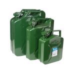 Silverline Jerry Can – 20L Steel Fuel Storage Can with Leak-Proof Cap for Petrol &amp; Diesel additional 2