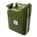 Silverline Jerry Can – 20L Steel Fuel Storage Can with Leak-Proof Cap for Petrol &amp; Diesel additional 8