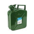 Silverline Jerry Can – 20L Steel Fuel Storage Can with Leak-Proof Cap for Petrol &amp; Diesel additional 1