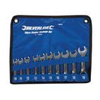 Silverline Stubby Spanner Set 10pce 10 - 19mm additional 1