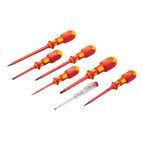King Dick VDE Screwdriver Set 7pce PH &amp; Slotted additional 1