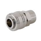 Silverline Euro Air Line Female Thread Quick Coupler 1/4" BSP additional 1