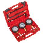 Sealey MS100 Motorcycle Compression &amp; Fuel Pressure Gauge Set 3pc additional 1
