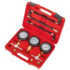 Sealey MS100 Motorcycle Compression &amp; Fuel Pressure Gauge Set 3pc additional 2